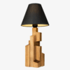 KUBEC 2 desk lamp Wooden Industrial Style Lamp, Industrial Design, Wooden Lamp