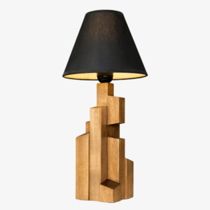 KUBEC 2 desk lamp Wooden Industrial Style Lamp, Industrial Design, Wooden Lamp